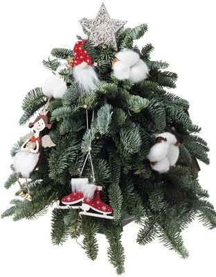 Букет новогодний Морозная фантазия-0}