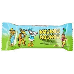 Вафли Koukou Roukou с молочным шоколадом и начинкой из какао-крема Греция 25г