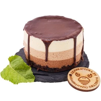 Мусс Три шоколада Деликатеска 110г-0}