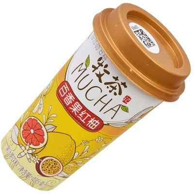 Чай фруктовый с соком маракуйи и красного помело Китай 435мл-1}