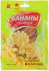 Банан сушеный 100г