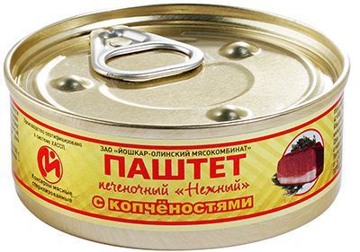 Паштет Нежный печеночный 100г