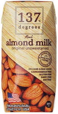 Миндальное молоко Degrees без сахара 180мл-0}