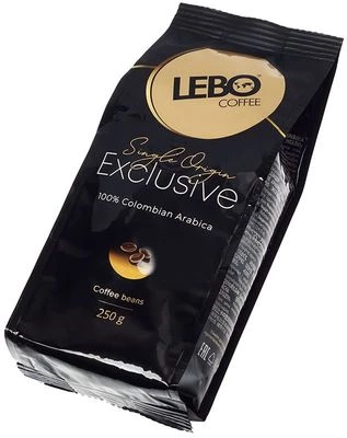 Кофе Lebo Exclusive в зернах 250г-1}