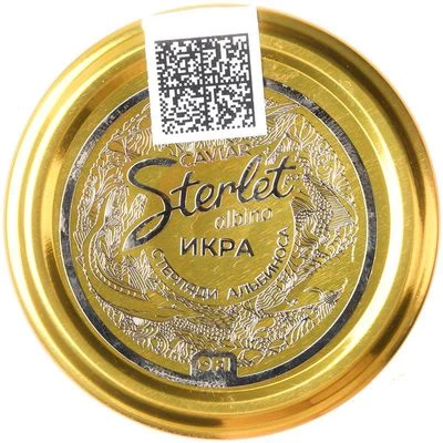Икра желтая стерляди-альбиноса 50г-1}