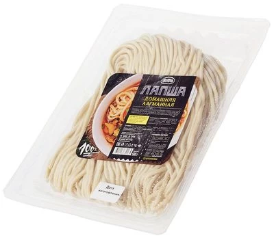 Лапша домашняя Лагманная Тестов 500г-0}