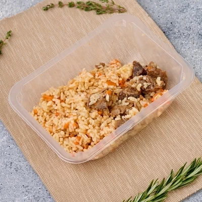 Плов с говядиной Деликатеска 250г РАСПРОДАЖА-1}