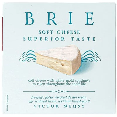 Сыр мягкий Бри с белой плесенью 60% жир. 125г-0}