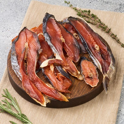 Горбуша стейки сушеные Деликатеска ~200г-1}