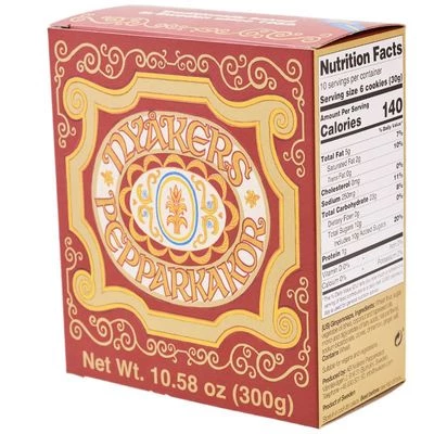 Печенье хрустящее имбирное Original Швеция 300г-1}