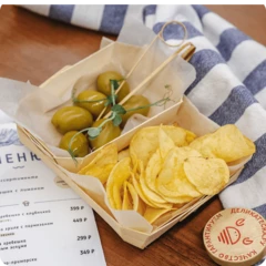 Оливки супер Маммут с хрустящими чипсами