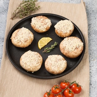 Шампиньоны фаршированные горбушей Деликатеска 300г-1}