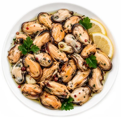 Мясо мидий в масле пресервы 200г-0}