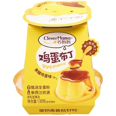Пудинг карамельно-яичный CleverMama Китай 130г -0}