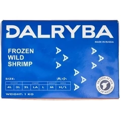 Креветки Медвежонок Шримс 80/130 800г