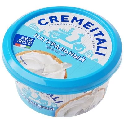 Крем сыр Cremeitali натуральный 140г-0}