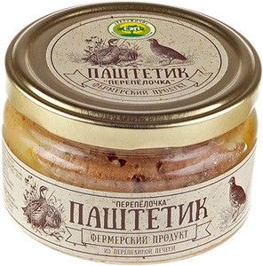 Паштет печеночный Перепелочка 200г