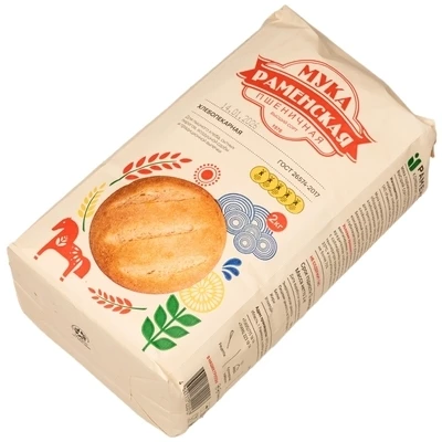 Мука пшеничная хлебопекарная Раменская 2кг -1}