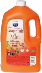Жидкость для мытья посуды Грейпфрут и мята Mukunghwa 3л
