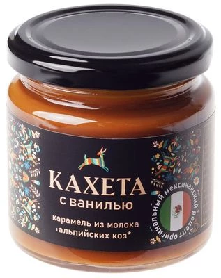 Десерт из козьего молока Кахета с ванилью 210г-0}