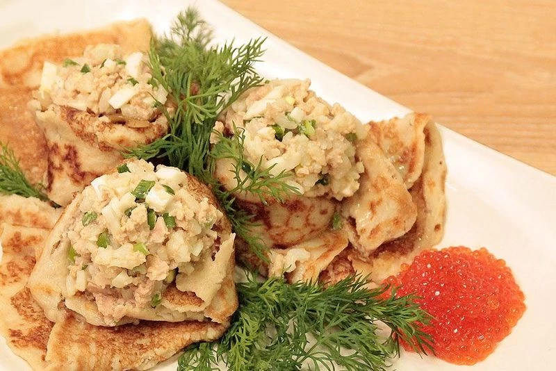 Блинчики из кедровой муки