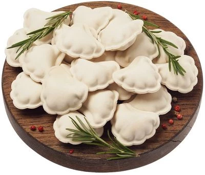 Вареники с картофелем и грибами без ГМО Деликатеска 500г-0}