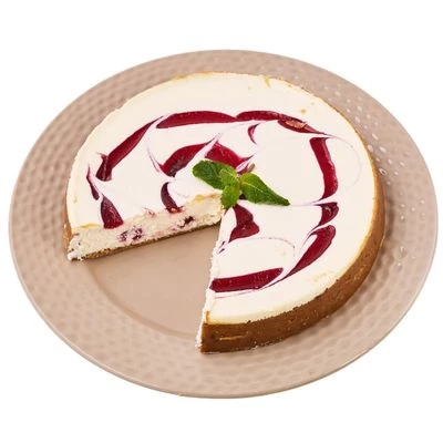 Торт чизкейк малиновый неразрезанный 850г-0}