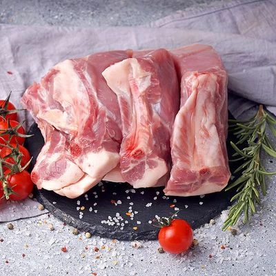 Корейка свиная на кости охлажденная ~1,1кг-1}