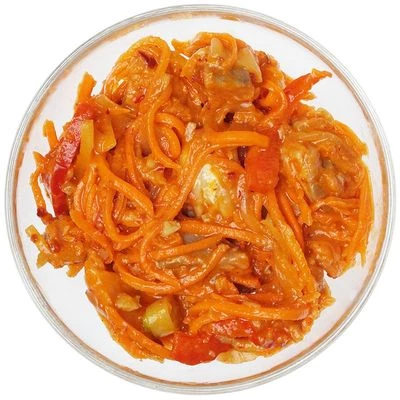 Салат Хе с красной рыбой 200г РАСПРОДАЖА-0}