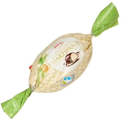 Марципановое яйцо Zentis в шоколаде Германия 100г-0}