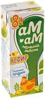 Кефир Детский 3.2% жир. для детей с 8 месяцев кисломолочный продукт 10 суток 210мл-0}