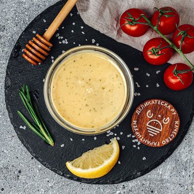 Соус медово-горчичный от Шефа 80г-0}