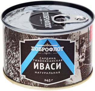 Сардина иваси тихоокеанская 245г