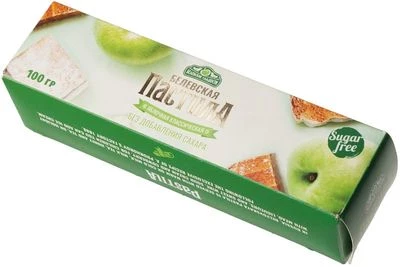 Белевская пастила яблочная без сахара 100г -1}