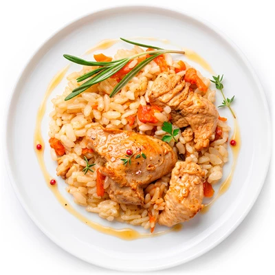 Плов с курицей Деликатеска 250г-0}