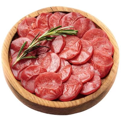 Колбаса Охота из зайца нарезка Деликатеска 75г-0}