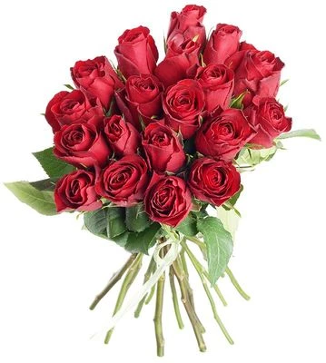 Букет красных роз Мадам ред 19шт-0}