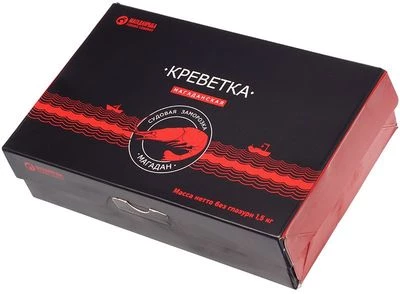 Креветка магаданская с головой 50/70 1,5кг-0}
