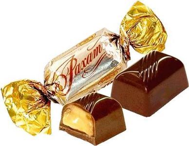 Конфеты Рахат шоколадные 250г