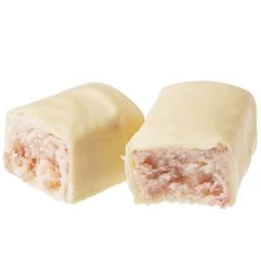 Сырок творожный Клубника со сливками в белом шоколаде 23% жир. 40г