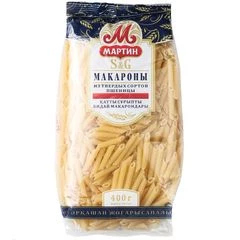 Макаронные изделия Перья Мартин 400г