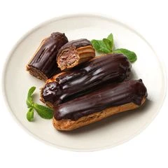 Эклер Шоколадный с шоколадным кремом Деликатеска 180г