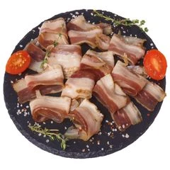 Грудинка из мраморной говядины сырокопченая нарезка Деликатеска 100г