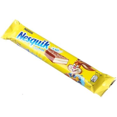 Вафли Nesquik в молочном шоколаде Турция 26.7г-0}