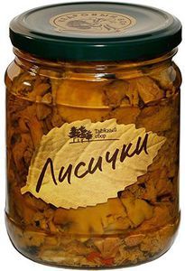 Лисички маринованные 500г