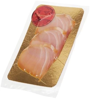 Марлин холодного копчения в оливковом масле филе-ломтики 100г-1}