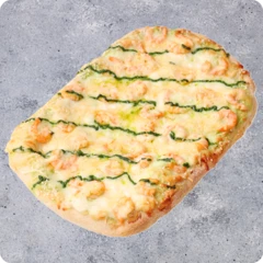 Пицца римская "Итальянские сыры в васаби со сгущенным молоком"