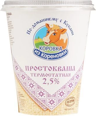 Простокваша Коровка из Кореновки 2,5% жир., 350г-0}