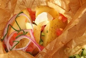 Картофель запеченый с розмарином