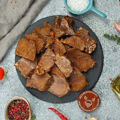 Запеченные говяжьи щеки от Шефа 450г - купить в Москве по выгодной цене ...